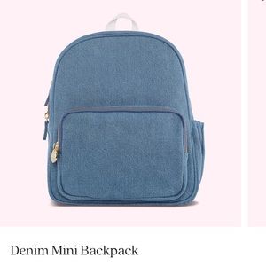 NWT Stoney Clover Lane Denim Mini Backpack